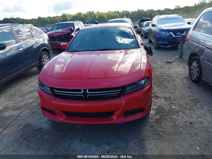 2016 Dodge Charger Se VIN: 2C3CDXFG4GH127682 Lot: 40142424