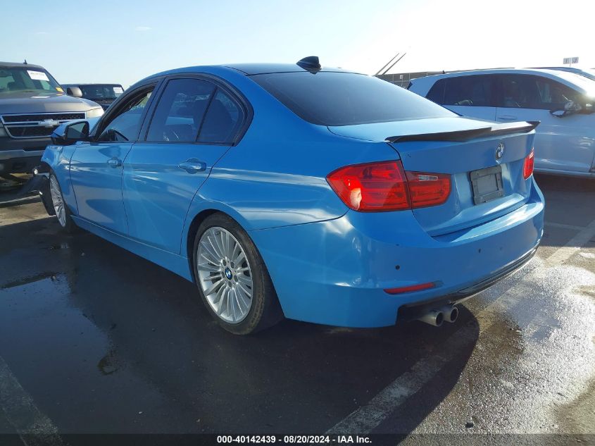 2014 BMW 328I xDrive VIN: WBA3B3C59EJ981332 Lot: 40142439