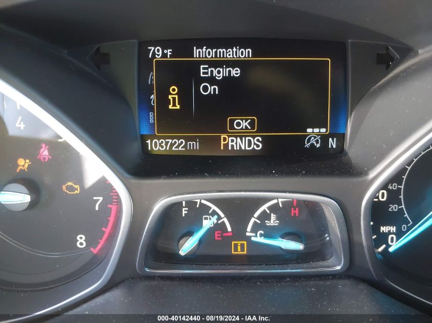 2017 FORD ESCAPE SE - 1FMCU0G91HUD96493