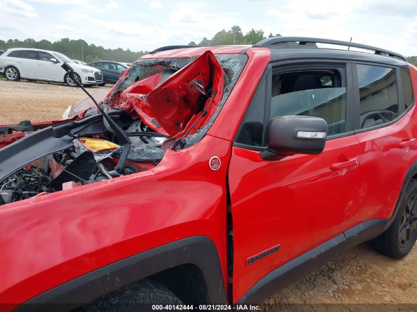 2018 Jeep Renegade Trailhawk 4X4 VIN: ZACCJBCB9JPH45554 Lot: 40142444