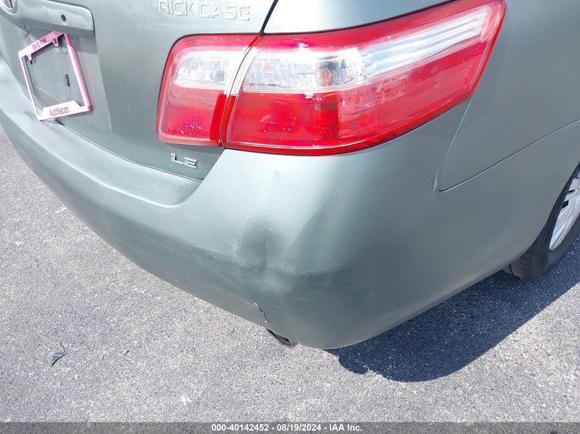2007 Toyota Camry Le VIN: JTNBE46K873001654 Lot: 40142452