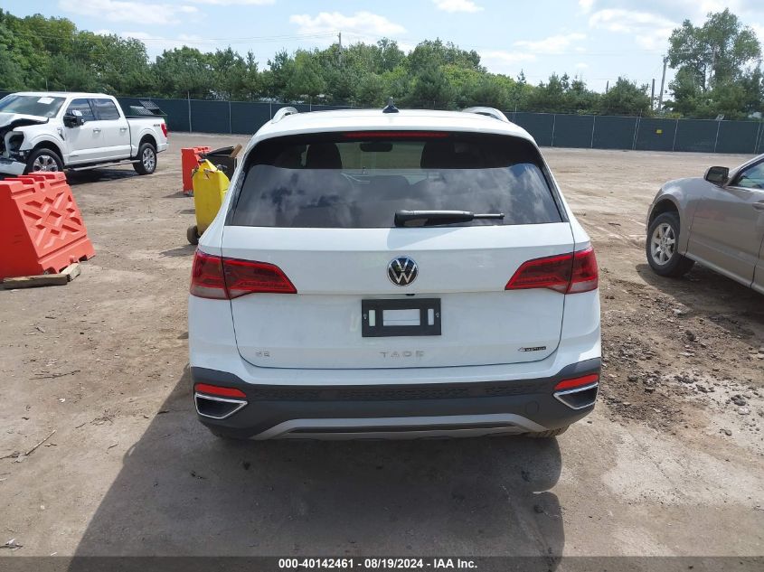 2024 Volkswagen Taos 1.5T Se VIN: 3VVVX7B25RM029790 Lot: 40142461