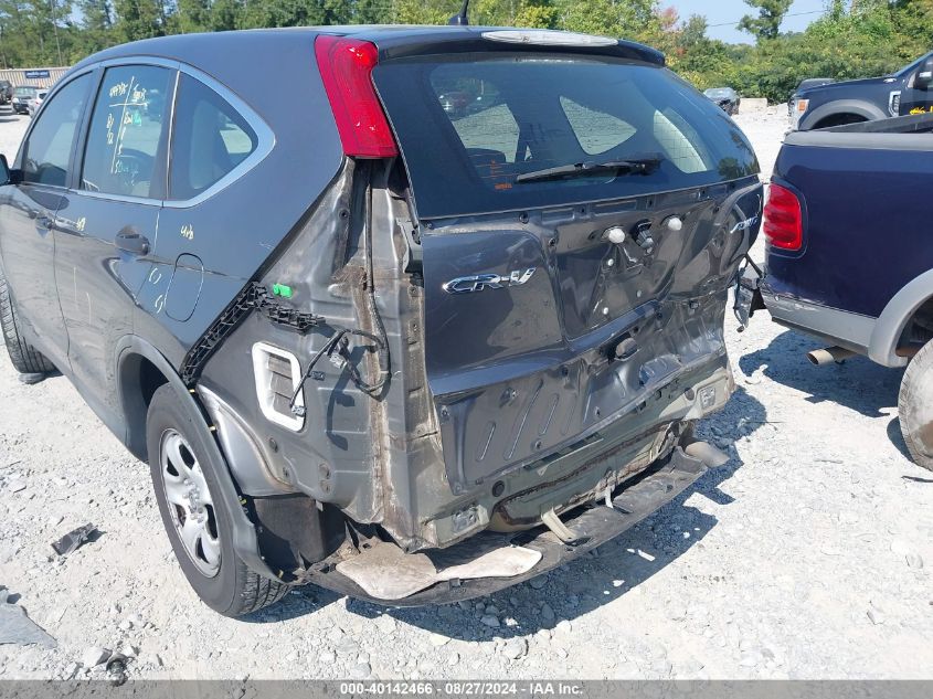 2013 Honda Cr-V Lx VIN: 2HKRM4H35DH617016 Lot: 40142466