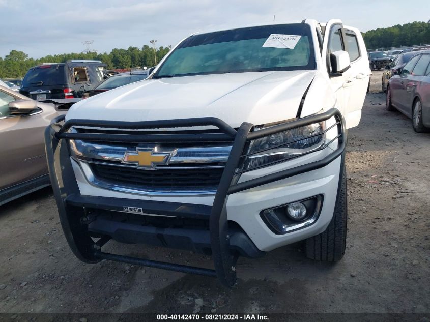 2016 Chevrolet Colorado Lt VIN: 1GCGSCE36G1358771 Lot: 40142470