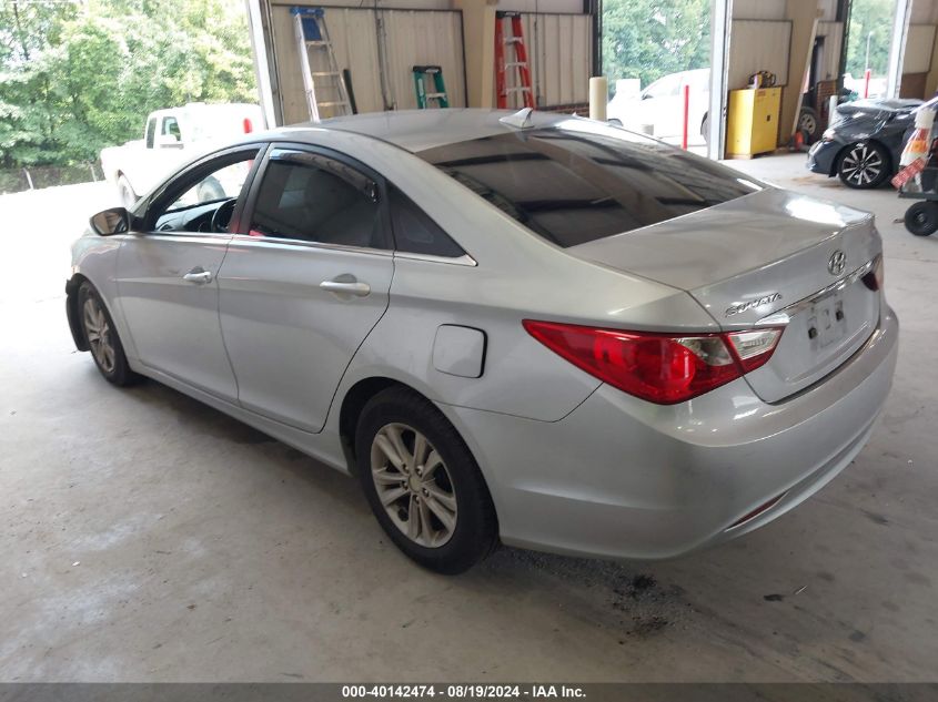 2011 Hyundai Sonata Gls VIN: 5NPEB4ACXBH037210 Lot: 40142474