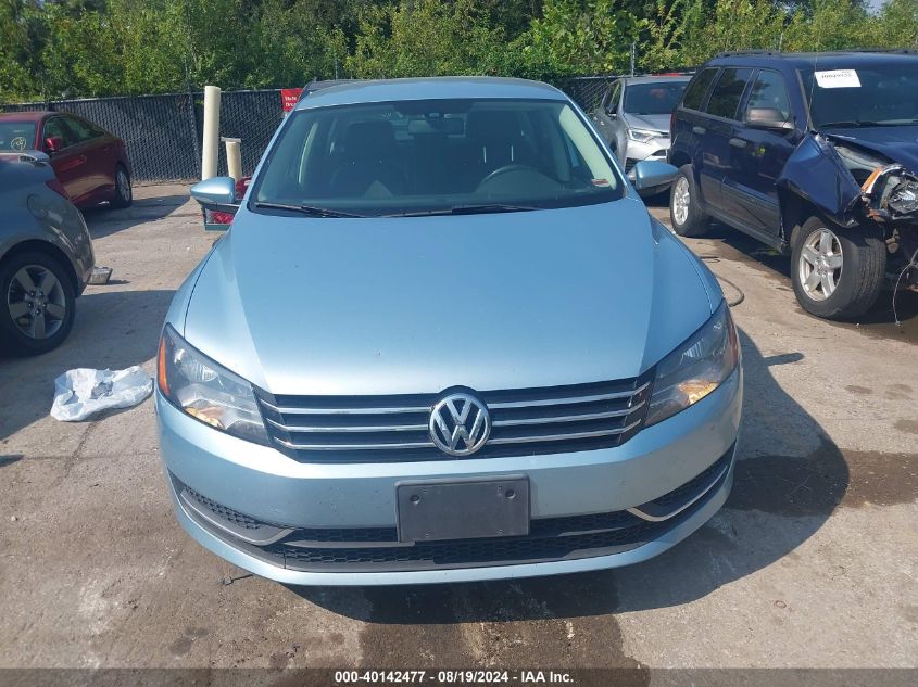 1VWBP7A31CC103479 2012 Volkswagen Passat 2.5L Se