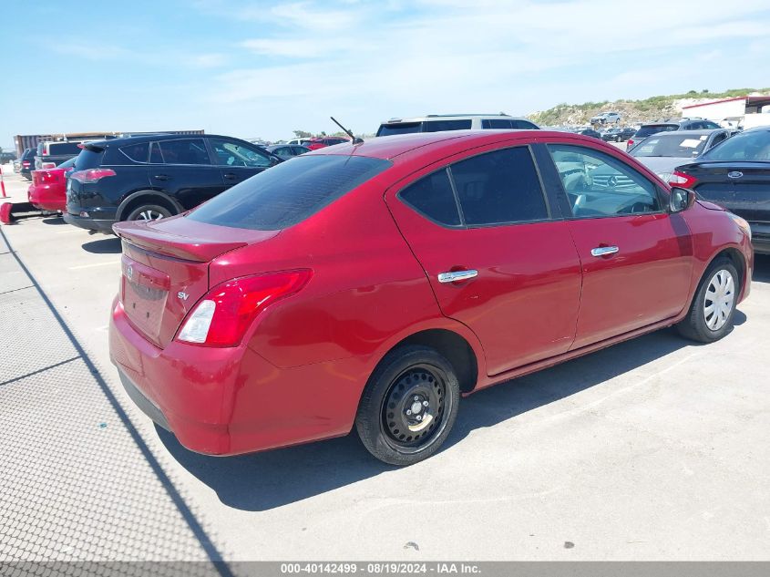 2018 Nissan Versa 1.6 Sv VIN: 3N1CN7AP8JK403448 Lot: 40142499