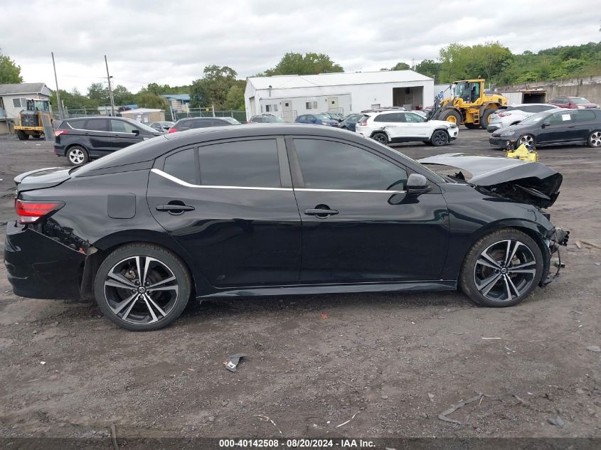 2020 Nissan Sentra Sr VIN: 3N1AB8DV4LY280473 Lot: 40142508