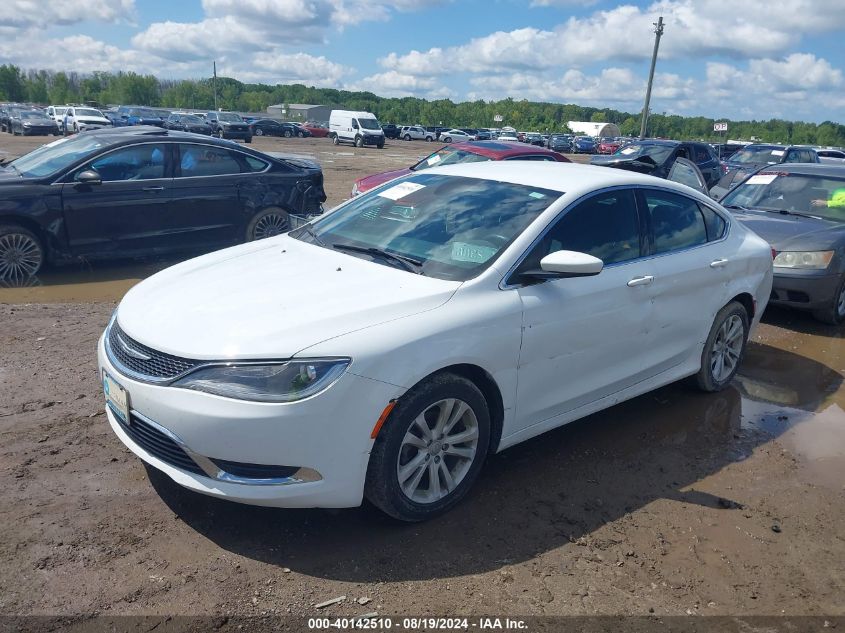 2015 Chrysler 200 Limited VIN: 1C3CCCAB1FN535151 Lot: 40142510