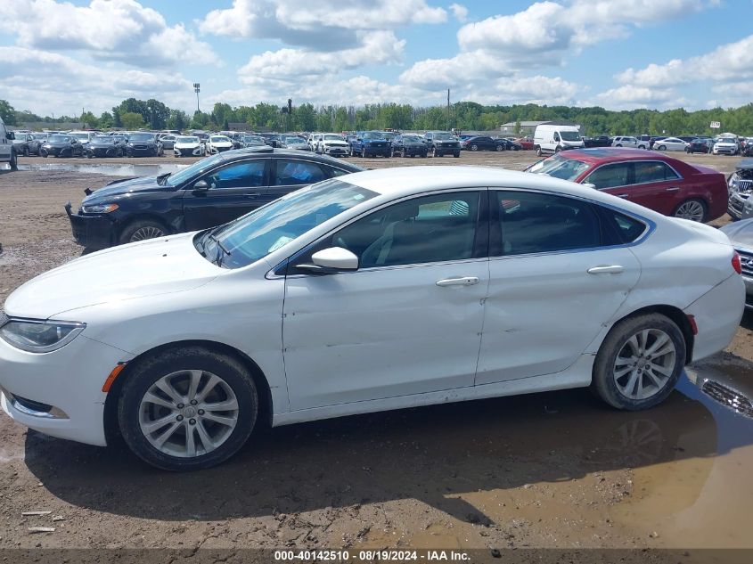 2015 Chrysler 200 Limited VIN: 1C3CCCAB1FN535151 Lot: 40142510