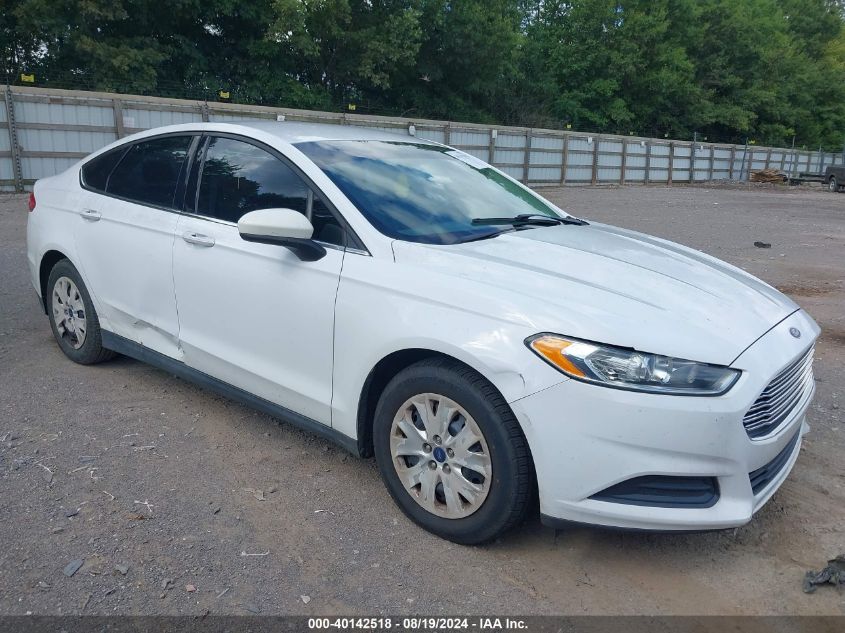 2014 Ford Fusion S VIN: 1FA6P0G76E5373049 Lot: 40142518