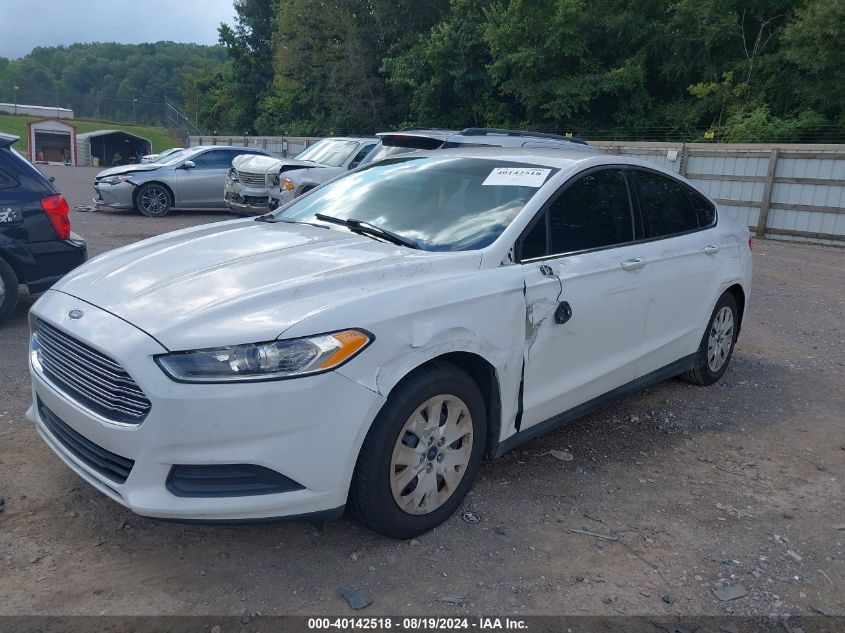 2014 Ford Fusion S VIN: 1FA6P0G76E5373049 Lot: 40142518