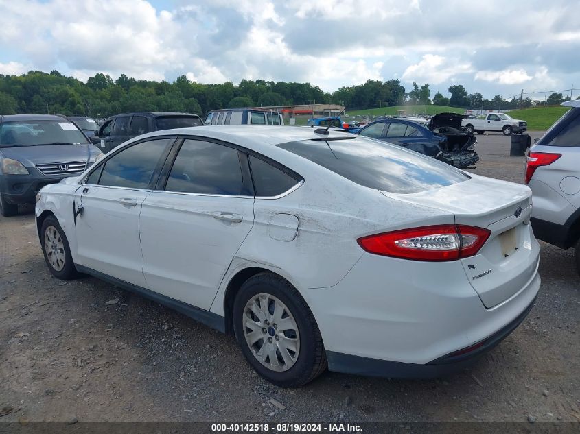 2014 Ford Fusion S VIN: 1FA6P0G76E5373049 Lot: 40142518