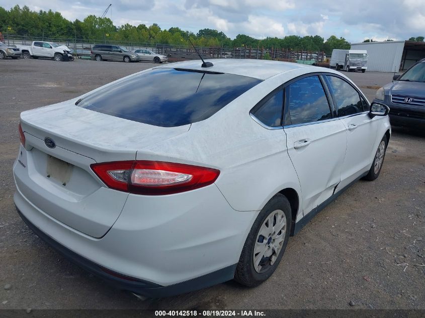 2014 Ford Fusion S VIN: 1FA6P0G76E5373049 Lot: 40142518