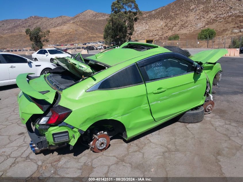 2017 Honda Civic Si VIN: 2HGFC3A50HH753789 Lot: 40142531