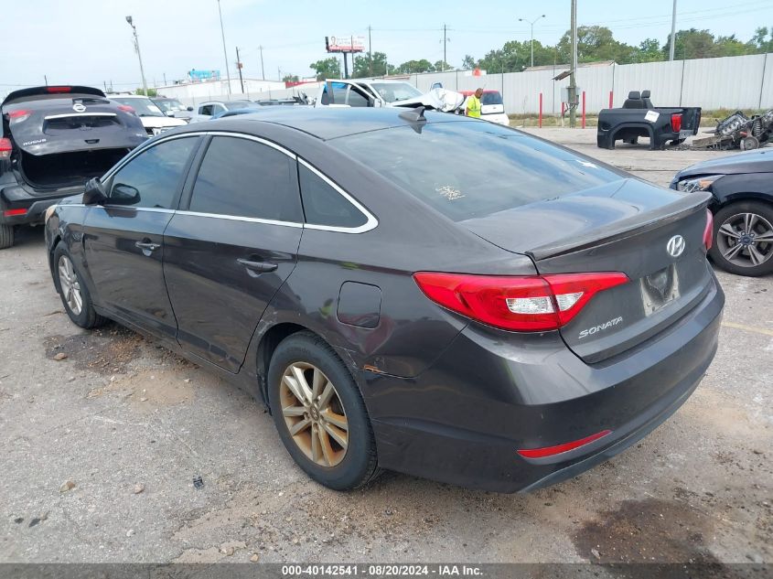 2015 Hyundai Sonata Se VIN: 5NPE24AF7FH187288 Lot: 40142541