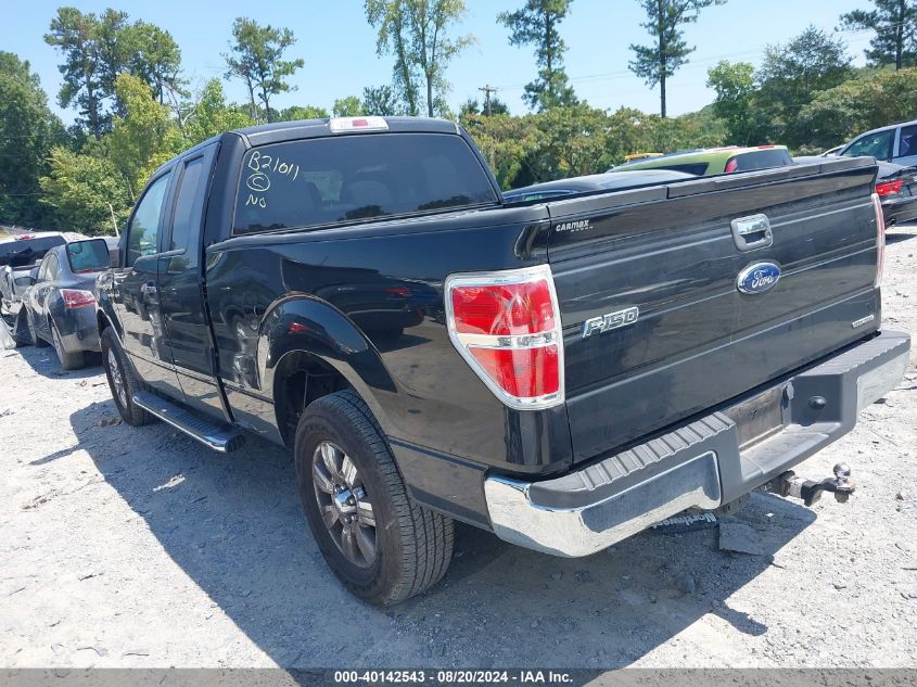 2012 Ford F150 Super Cab VIN: 1FTEX1CM6CFB21011 Lot: 40142543