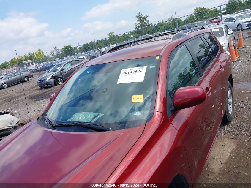 2010 Toyota Highlander Base V6 VIN: 5TDBK3EH9AS030017 Lot: 40142546