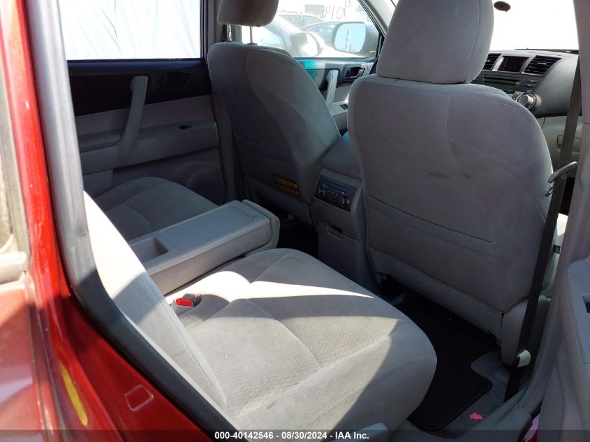 2010 Toyota Highlander Base V6 VIN: 5TDBK3EH9AS030017 Lot: 40142546