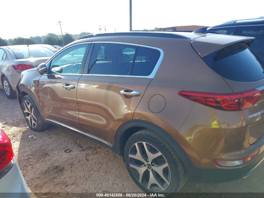 2018 Kia Sportage Sx Turbo VIN: KNDPRCA69J7363480 Lot: 40142556