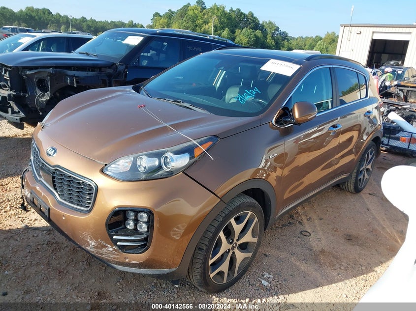 VIN KNDPRCA69J7363480 2018 KIA SPORTAGE SX