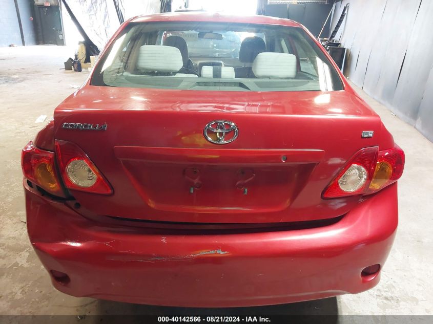 2009 Toyota Corolla Le VIN: 1NXBU40E59Z066769 Lot: 40142566