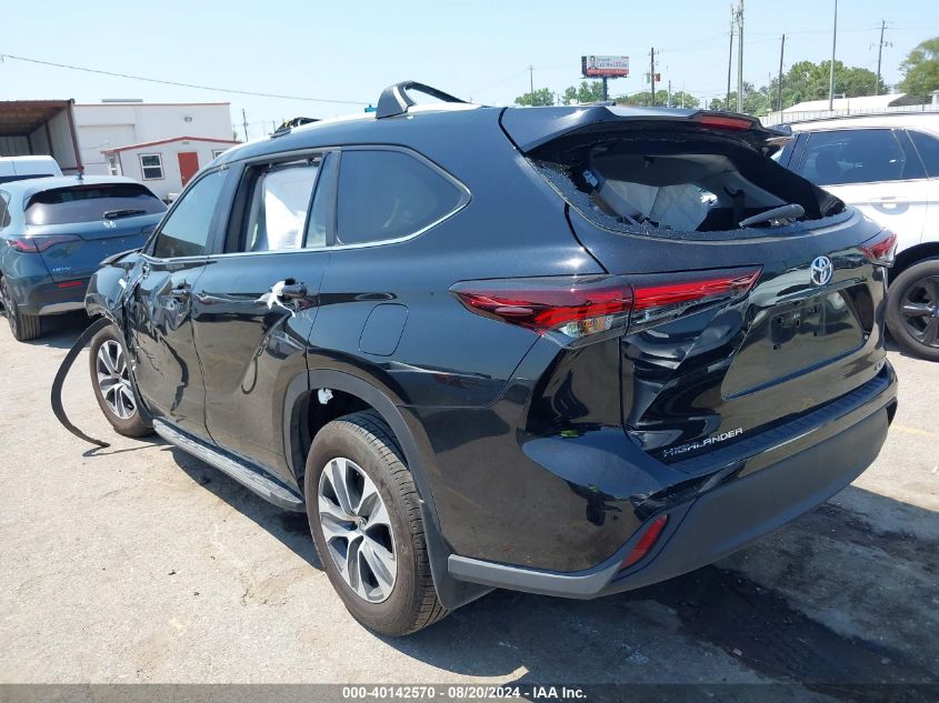 2024 Toyota Highlander Le/Xle/Xse/Limited/Platin VIN: 5TDKDRAH4RS536160 Lot: 40142570