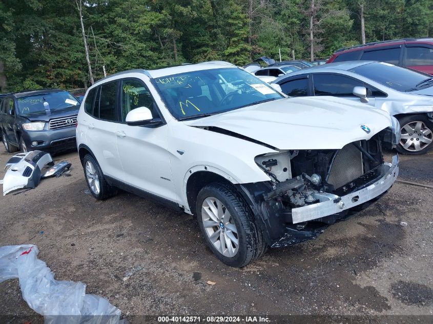 2017 BMW X3 XDRIVE28I - 5UXWX9C34H0W69222