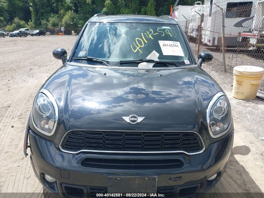 2014 Mini Countryman Cooper S VIN: WMWZC5C54EWP41529 Lot: 40142581