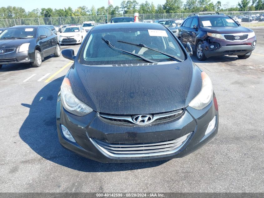 2013 Hyundai Elantra Gls VIN: 5NPDH4AE5DH451879 Lot: 40142595