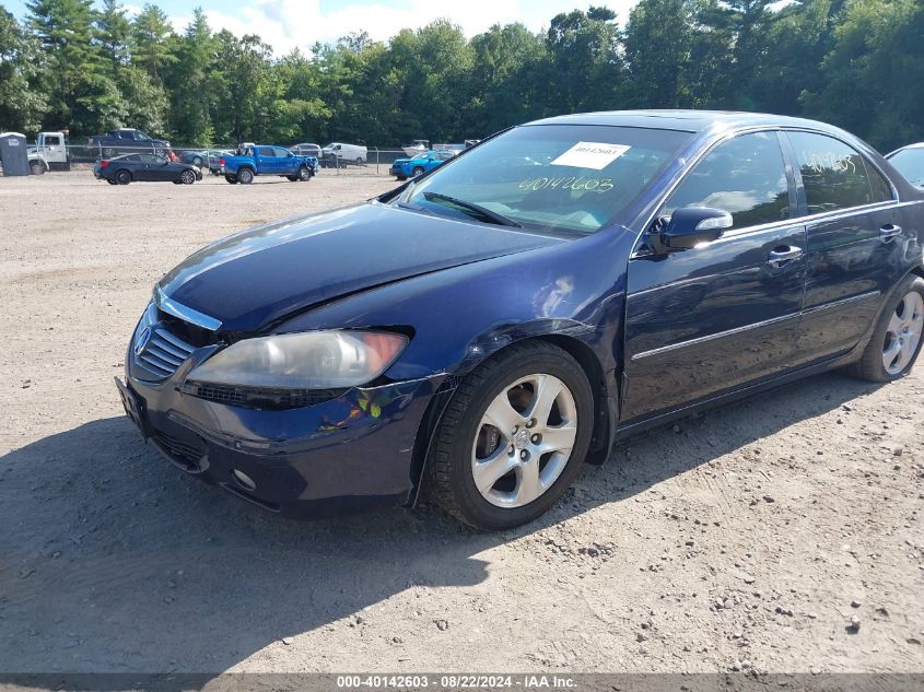 2008 Acura Rl 3.5 VIN: JH4KB16678C004687 Lot: 40142603