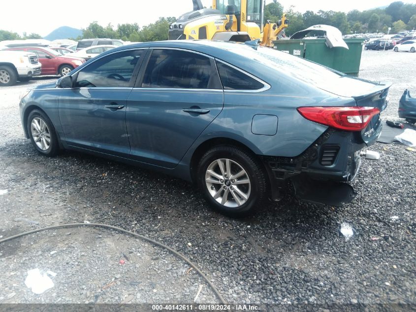 2016 Hyundai Sonata Se VIN: 5NPE24AF1GH282401 Lot: 40142611