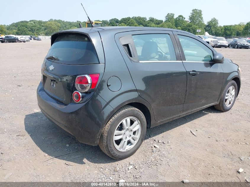 2013 Chevrolet Sonic Lt Auto VIN: 1G1JC6SGXD4214977 Lot: 40142613