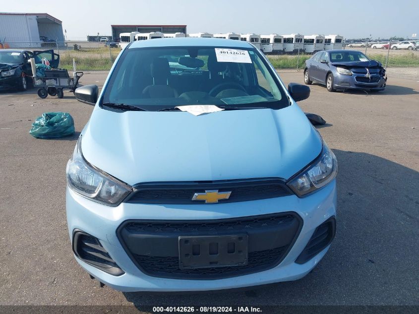 2016 Chevrolet Spark Ls Cvt VIN: KL8CB6SA7GC593213 Lot: 40142626