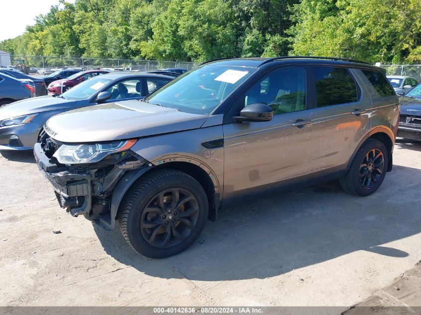 2016 Land Rover Discovery Sport Hse VIN: SALCR2BG0GH564275 Lot: 40142636