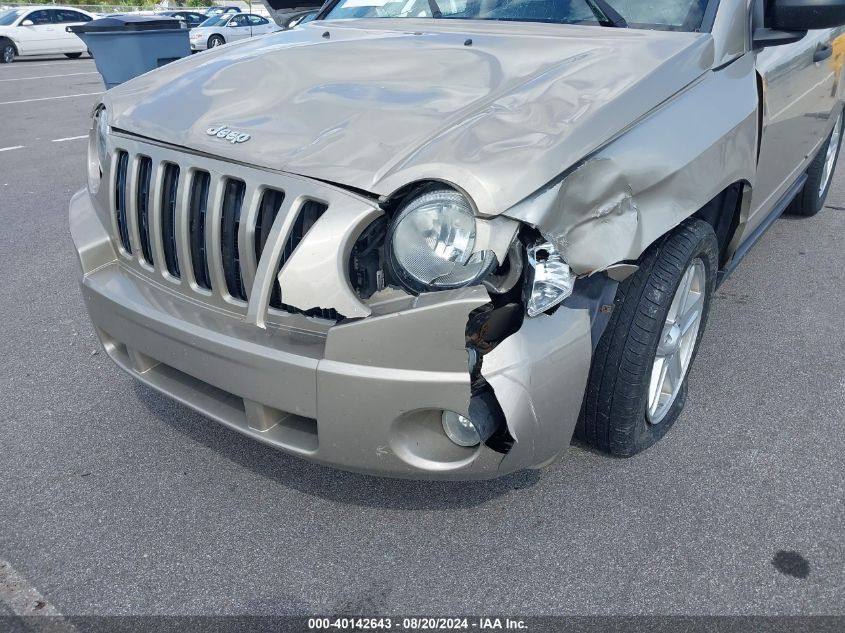 2009 Jeep Compass Sport VIN: 1J4FF47B69D113202 Lot: 40142643