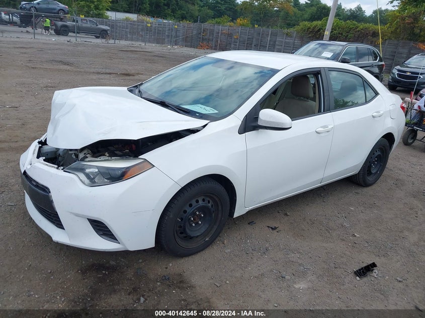 2015 TOYOTA COROLLA LE - 2T1BURHE2FC270296