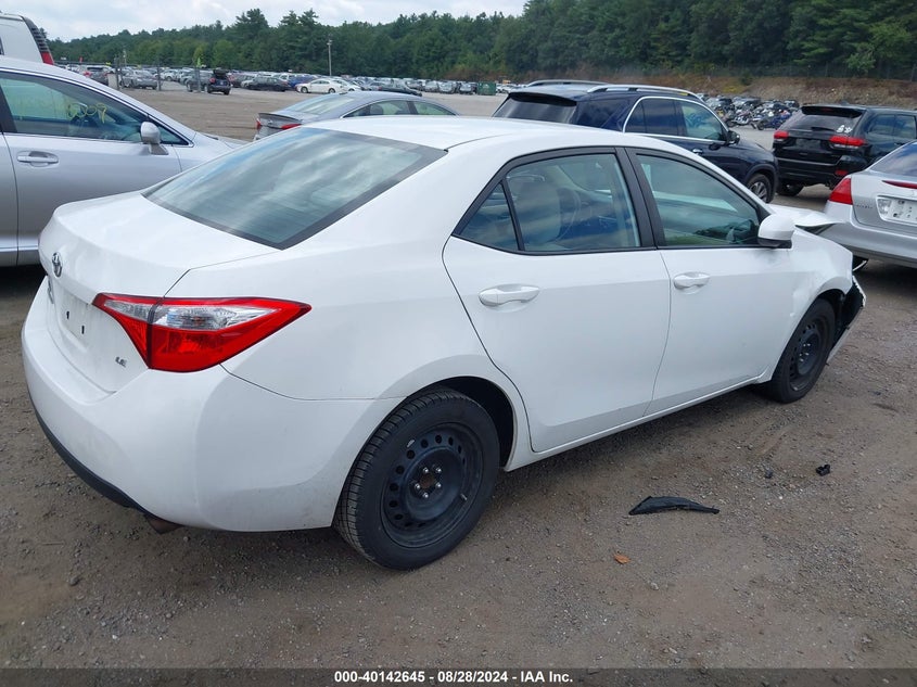 2015 TOYOTA COROLLA LE - 2T1BURHE2FC270296