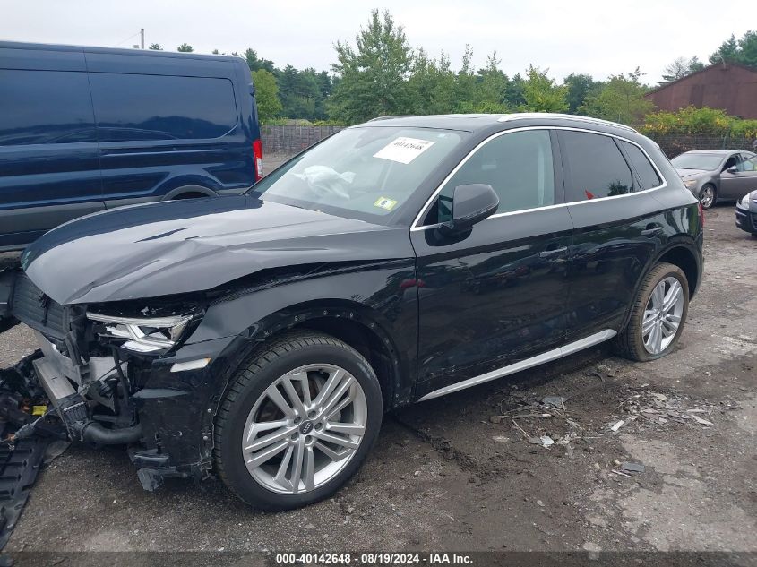 2018 Audi Q5 2.0T Premium/2.0T Tech Premium VIN: WA1BNAFY9J2226910 Lot: 40142648