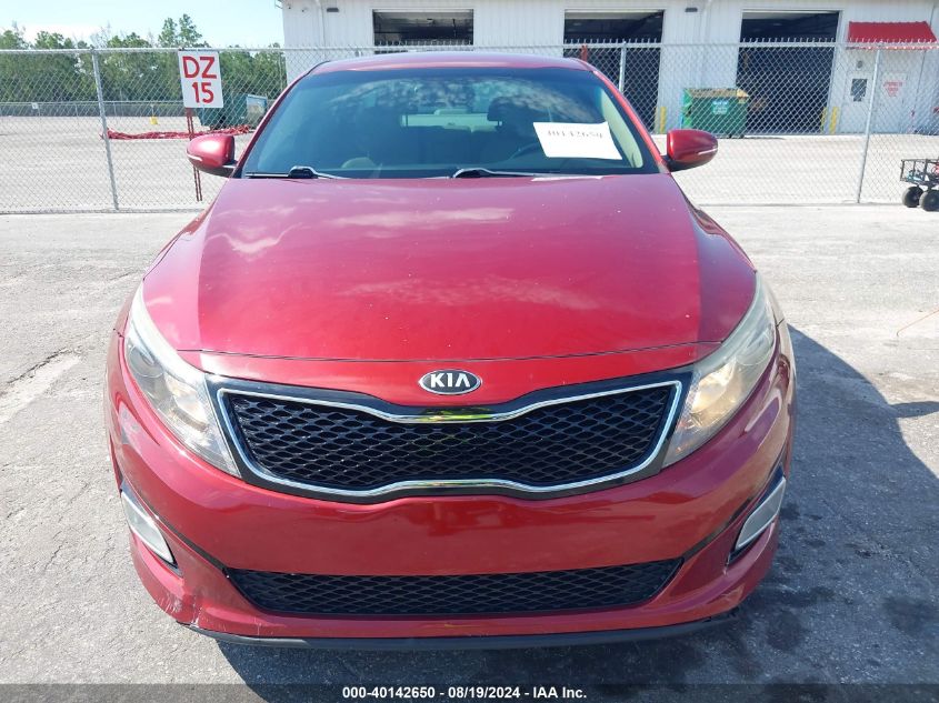 2014 Kia Optima Ex VIN: 5XXGN4A71EG320033 Lot: 40142650