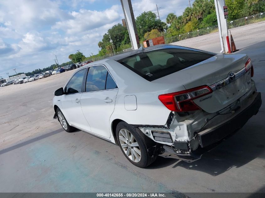 2012 Toyota Camry Hybrid/Le/Xle VIN: 4T1BD1FK7CU045554 Lot: 40142655