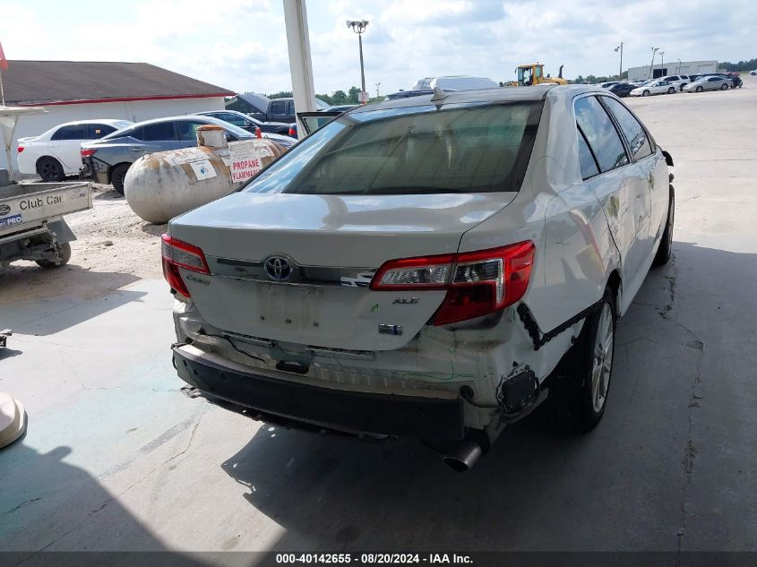 2012 Toyota Camry Hybrid/Le/Xle VIN: 4T1BD1FK7CU045554 Lot: 40142655