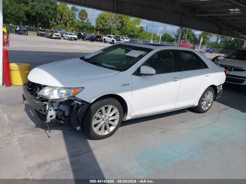 2012 Toyota Camry Hybrid/Le/Xle VIN: 4T1BD1FK7CU045554 Lot: 40142655