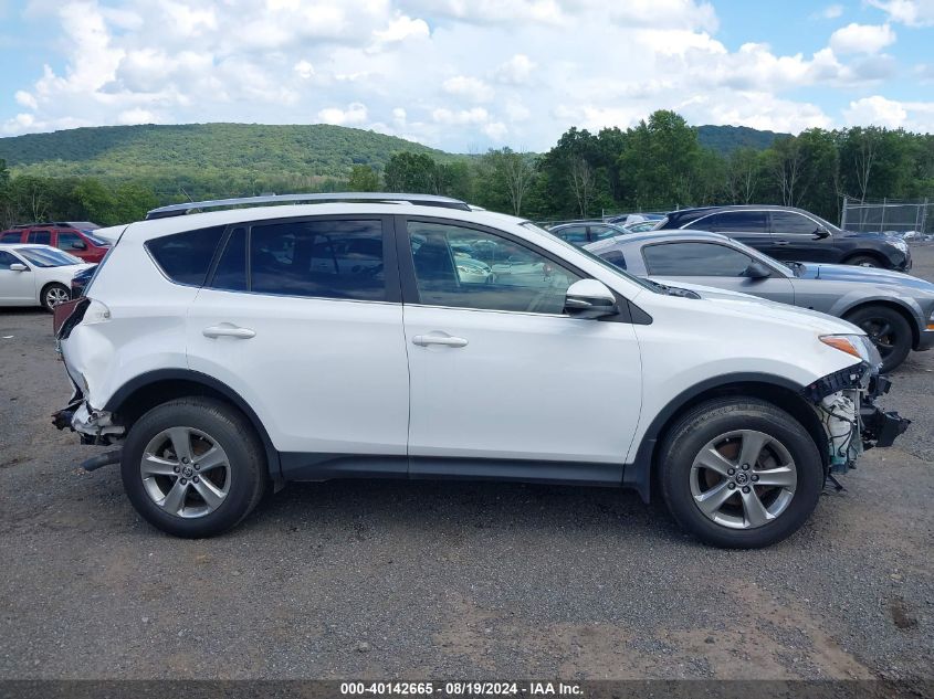 2015 Toyota Rav4 Xle VIN: JTMRFREV5FD116293 Lot: 40142665