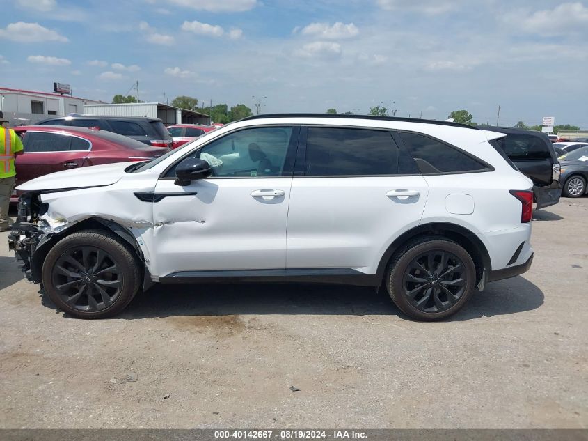 2021 Kia Sorento Sx VIN: 5XYRK4LF1MG043304 Lot: 40142667