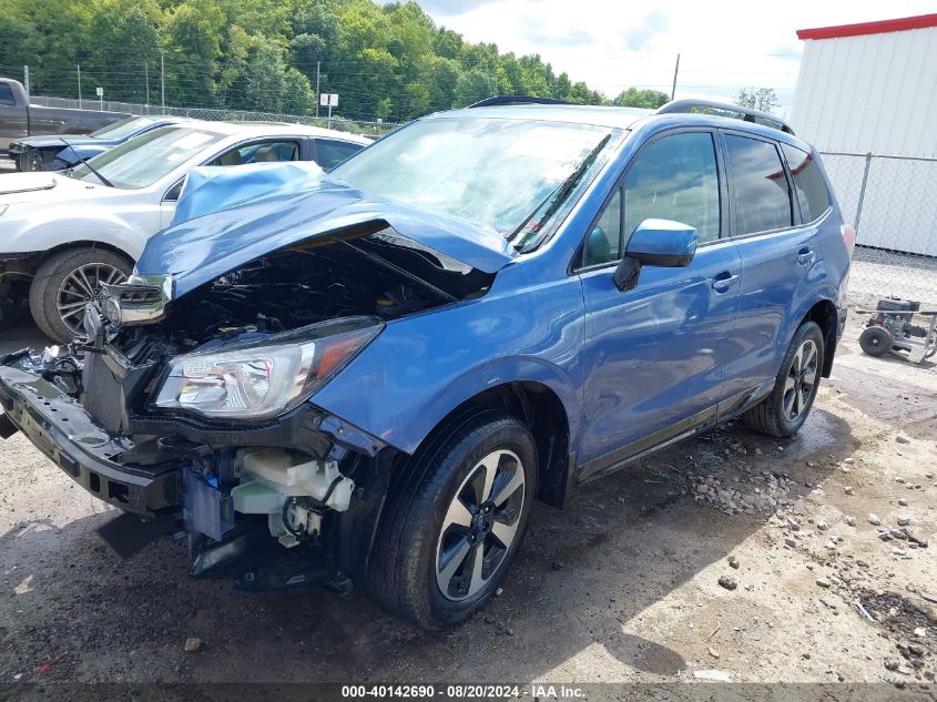 2017 Subaru Forester 2.5I Premium VIN: JF2SJAEC8HH567666 Lot: 40142690