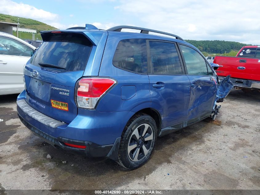 2017 Subaru Forester 2.5I Premium VIN: JF2SJAEC8HH567666 Lot: 40142690