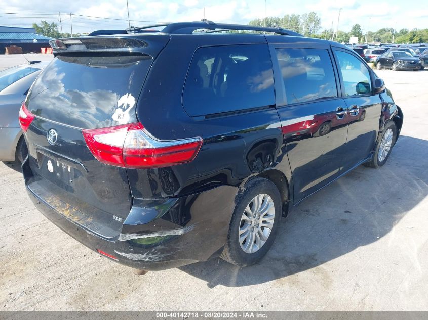 2016 Toyota Sienna Xle/Limited VIN: 5TDYK3DC2GS718157 Lot: 40142718