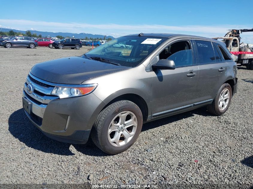 2014 Ford Edge Sel VIN: 2FMDK4JC8EBA55261 Lot: 40142722