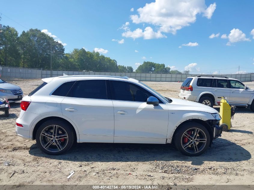 2018 Audi Sq5 3.0T Premium Plus VIN: WA1A4AFY3J2014387 Lot: 40142754